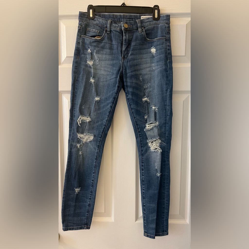 Blank Nyc Destroyed Skinny Jean Blank Nyc Destroyed Skinny Jean
